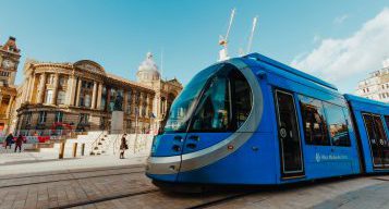 Tram in Birmingham