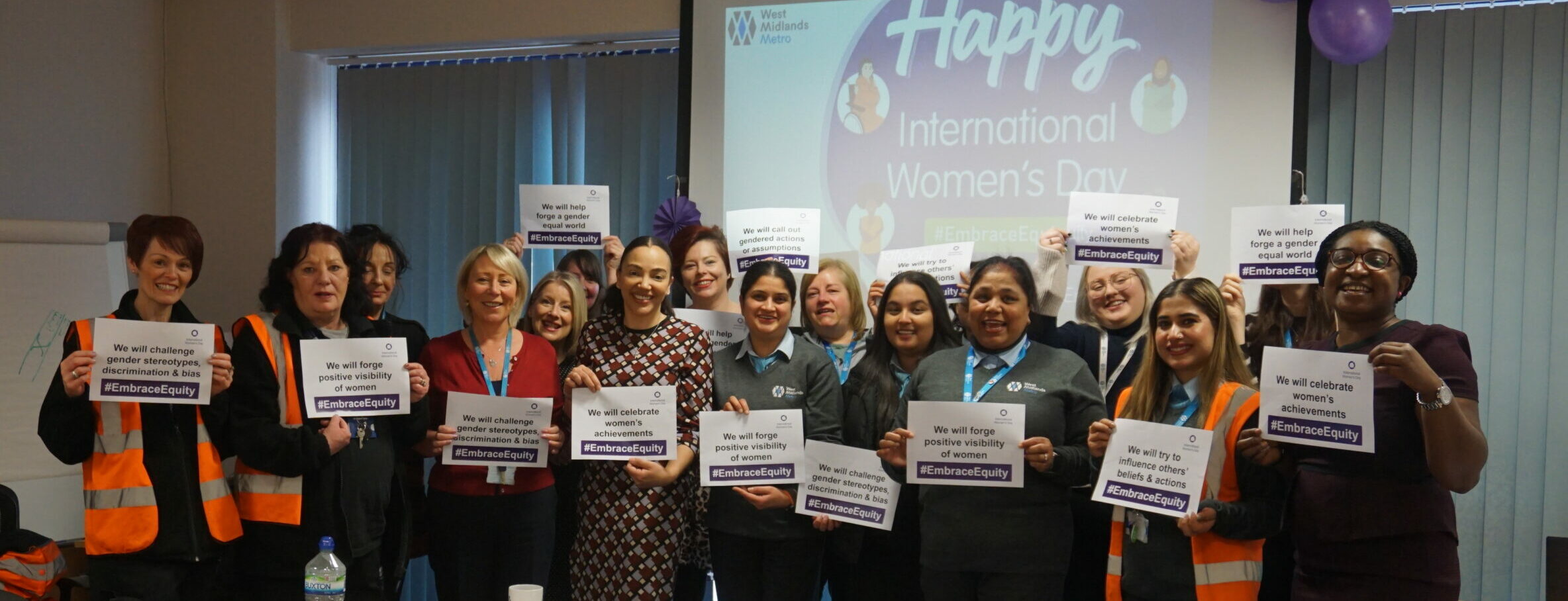 Metro colleagues mark International Women’s Day.