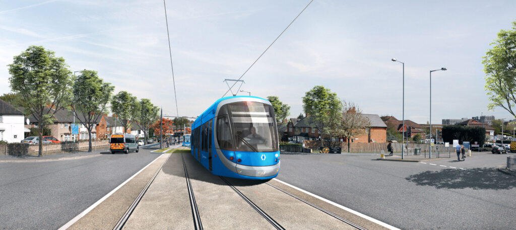 Visual of Metro in East Birmingham