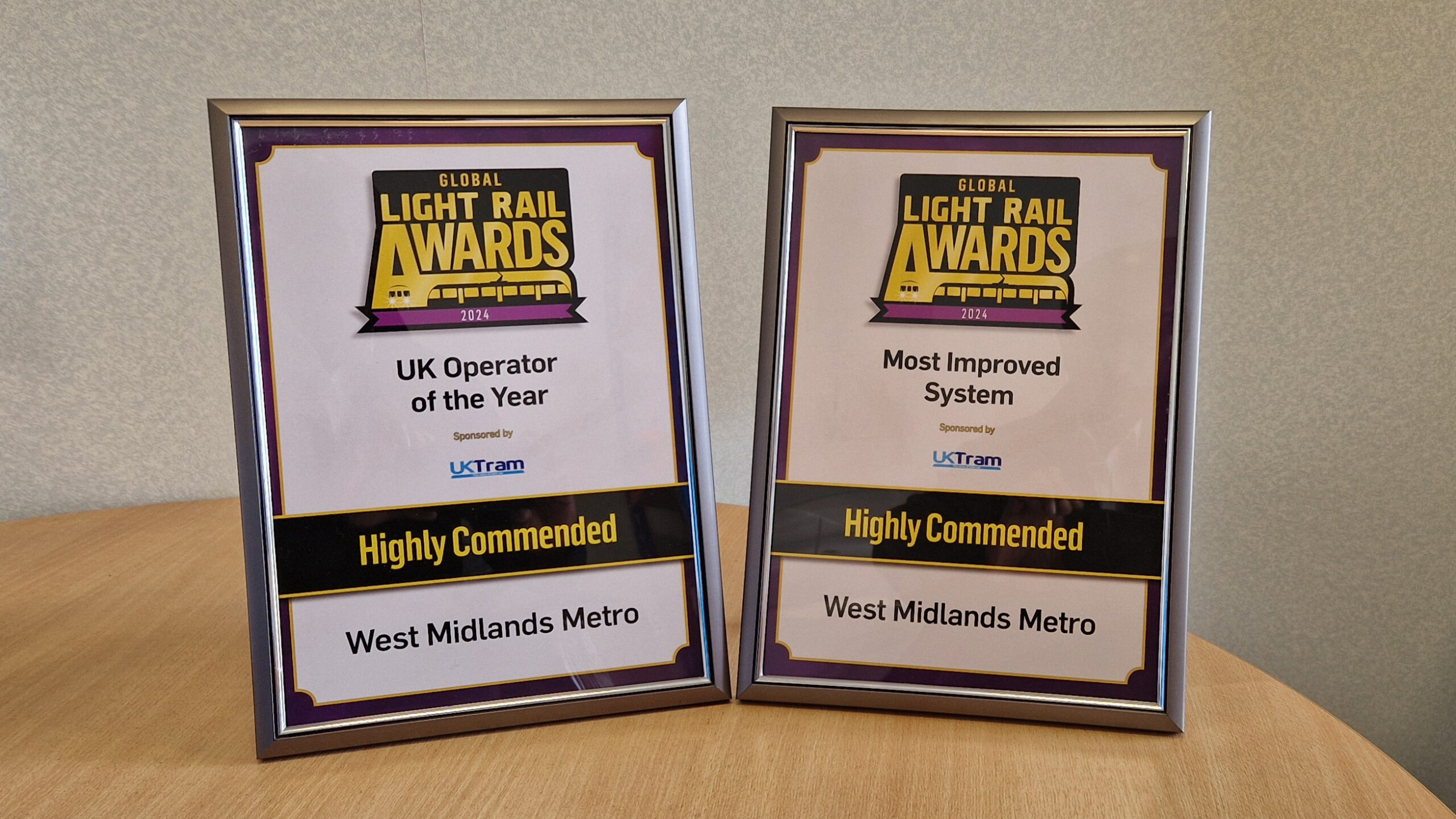 Metro recognised at GLRA