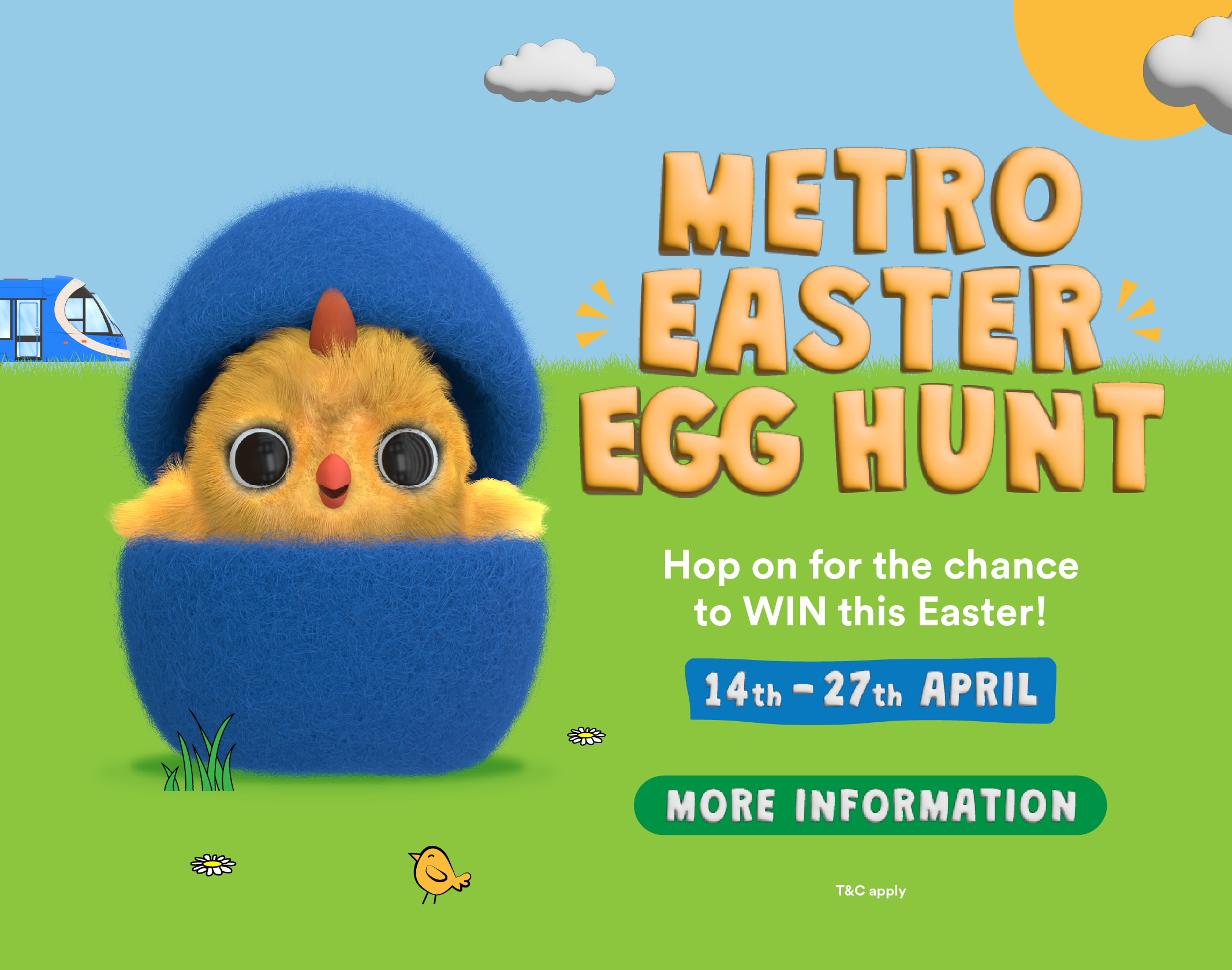 Join the Metro Easter Egg Hunt