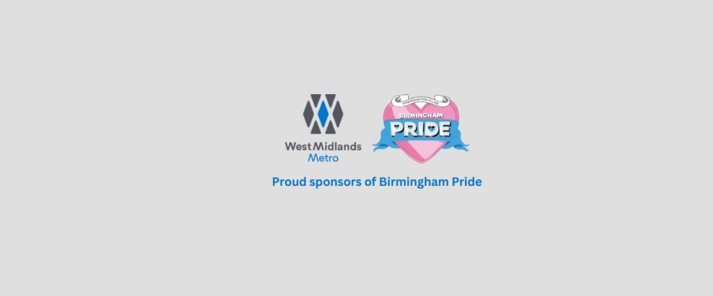 Metro backs Birmingham Pride 2025 with discounted tram travel