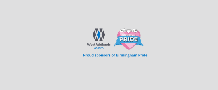 Metro backs Birmingham Pride 2025 with discounted tram travel