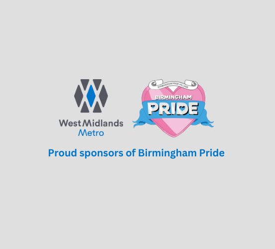 Metro backs Birmingham Pride 2025 with discounted tram travel