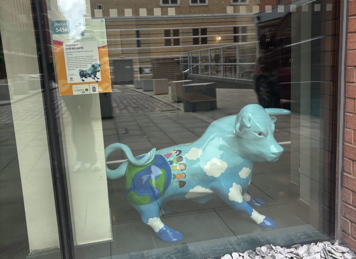 Sakinah’s designs, has taken up temporary residence at the Hilton Garden Inn Brindleyplace as part of the trail.