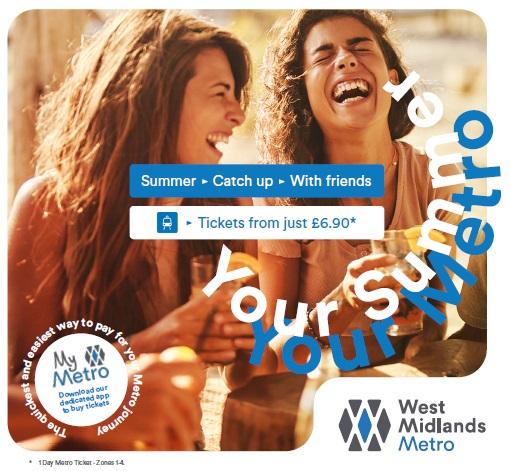 Get Set for a Summer of Fun with West Midlands Metro!