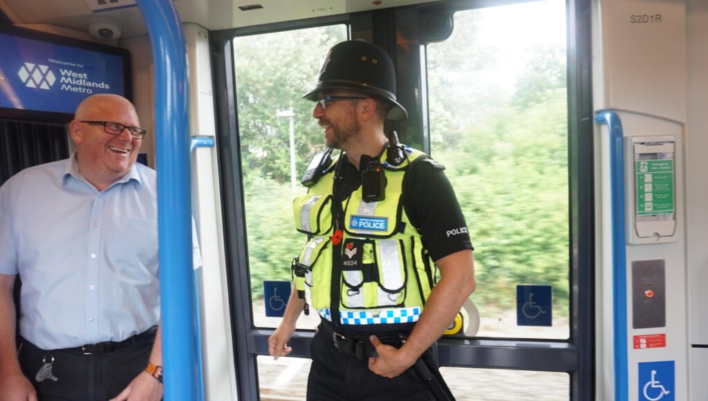 Increased police presence strengthens tram network security