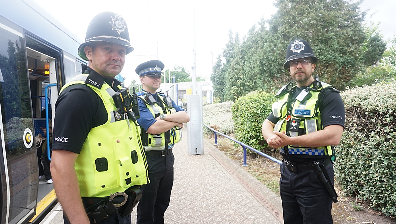 Increased police presence strengthens tram network security